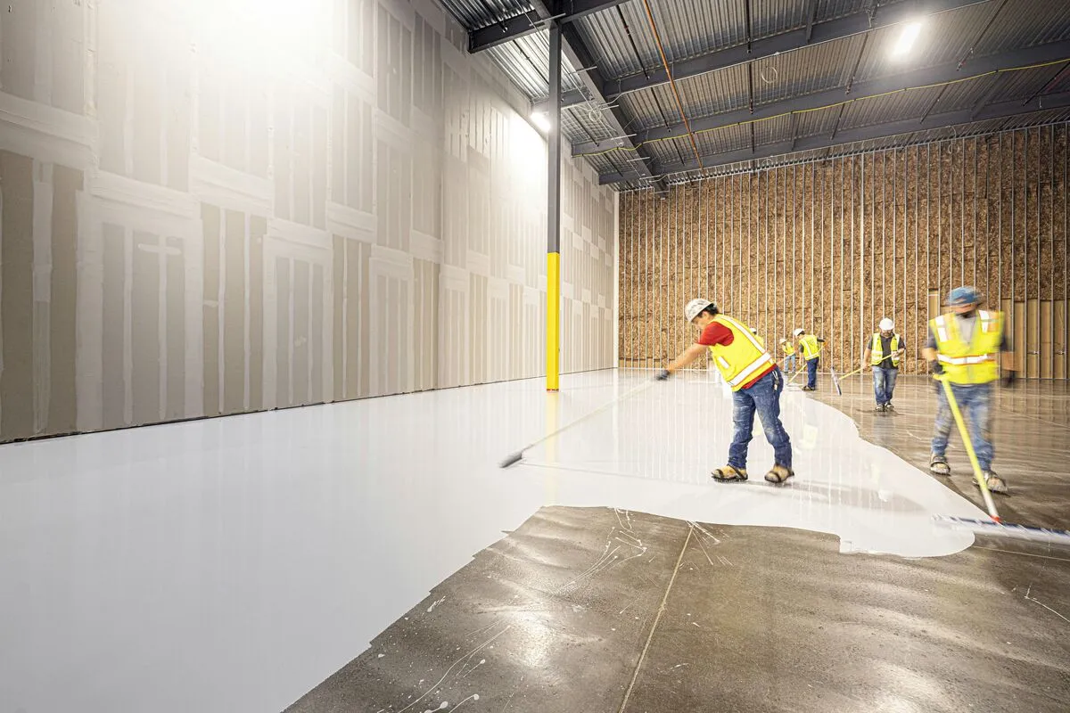 Concrete Coatings business owner using ReviewWheel, with review automation built for concrete coatings home service businesses.